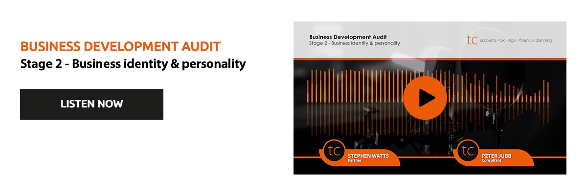 Stage 2 Business Identity and Personality 