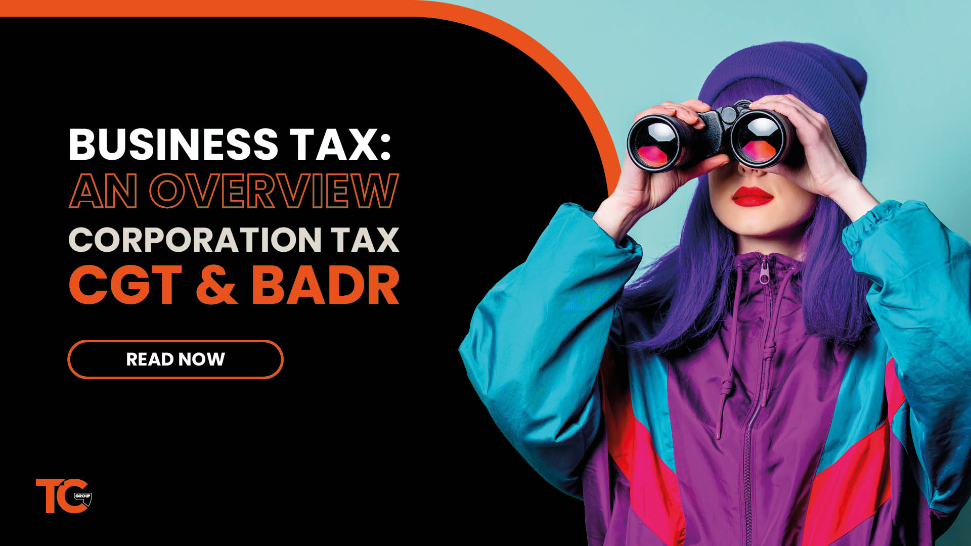 woman with binoculars