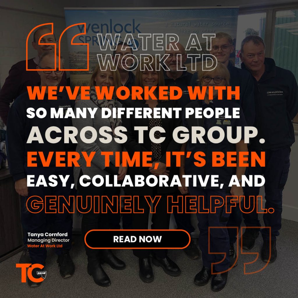 Testimonial - Water at Work Ltd