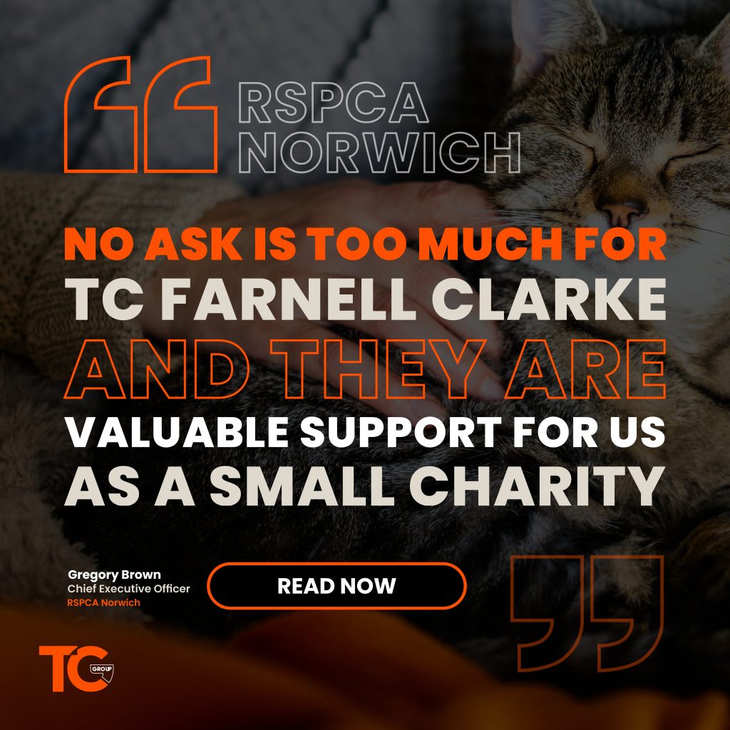 Client Testimonial RSPCA Norwich