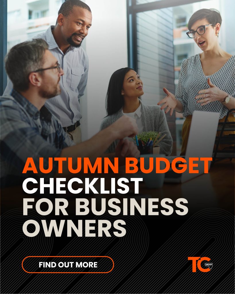 2026 Autumn Budget Checklist